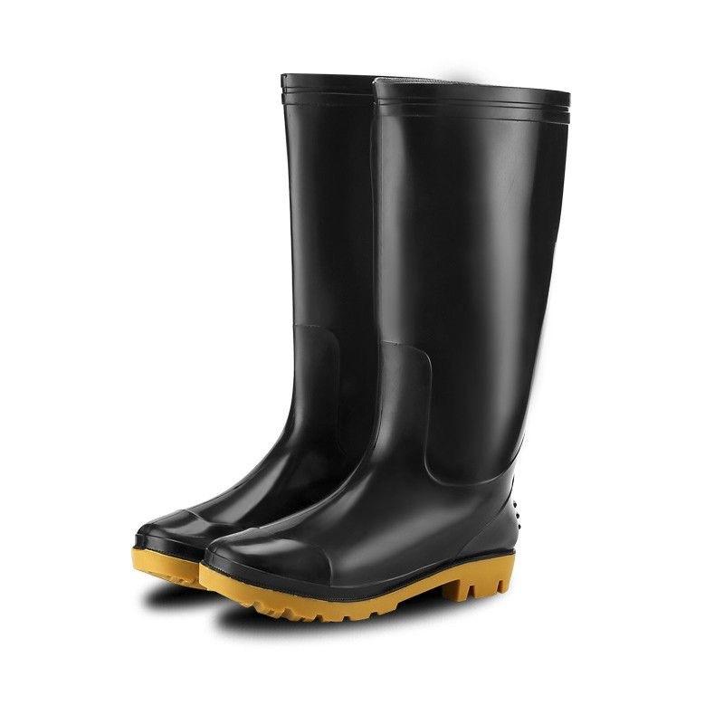 Botas de lluvia con suela de tendón de res