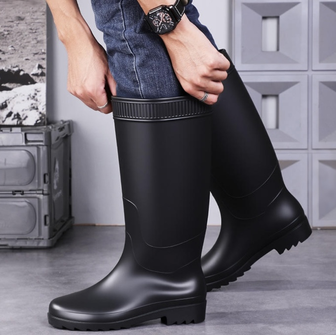 Botas de goma con puntera de acero